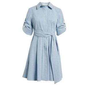 1901 Seersucker Shirtdress